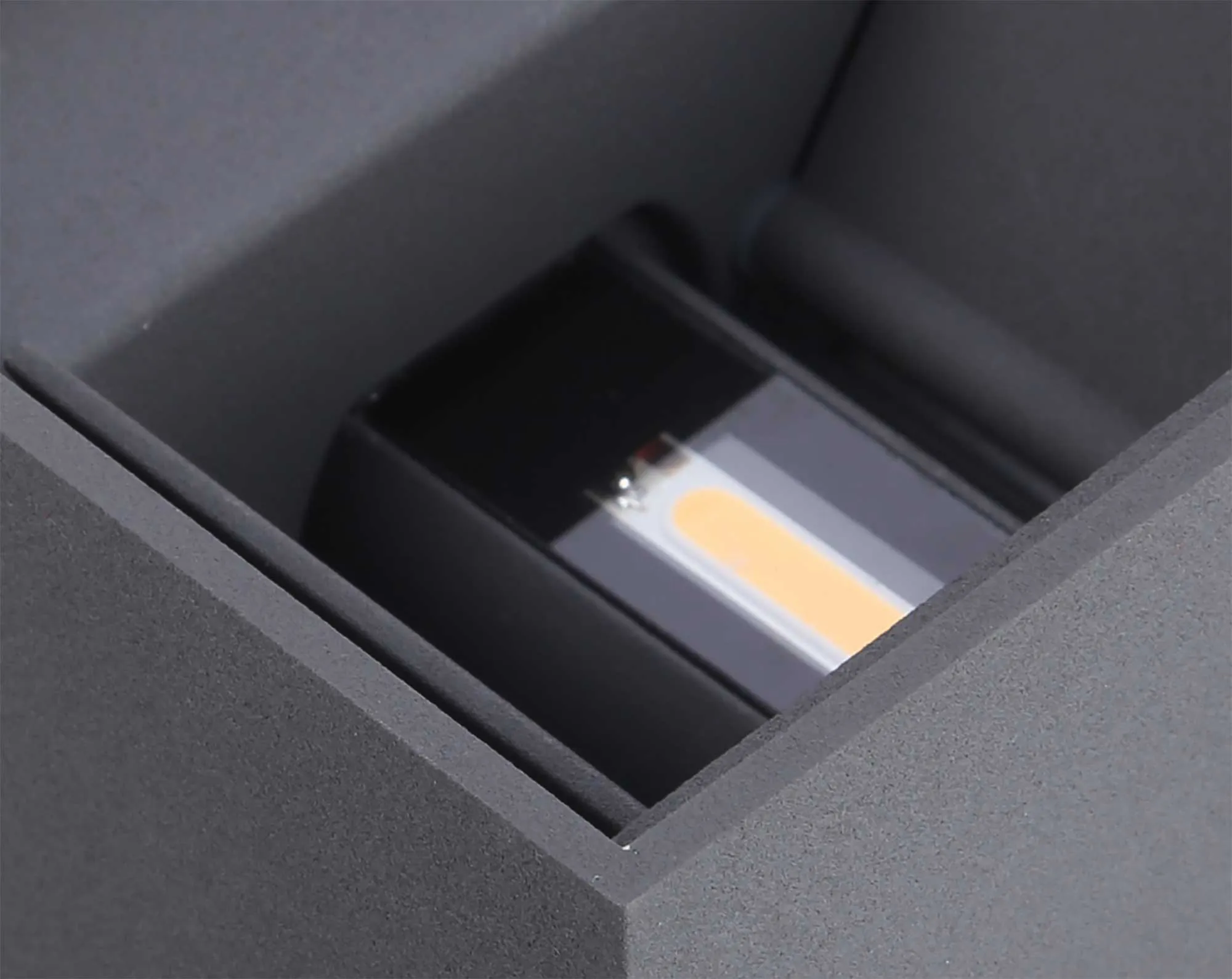 Delia Wall Lamp 6W LED IP54 Anthracite D0457  Deco Delia